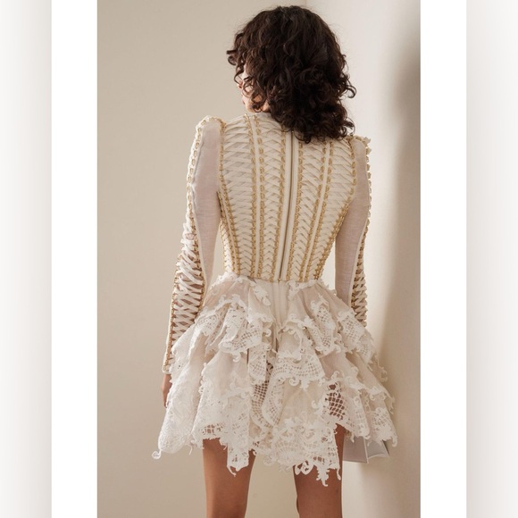 NWT Zimmerman coaster corset laced dress sz 6 - Picture 5 of 17